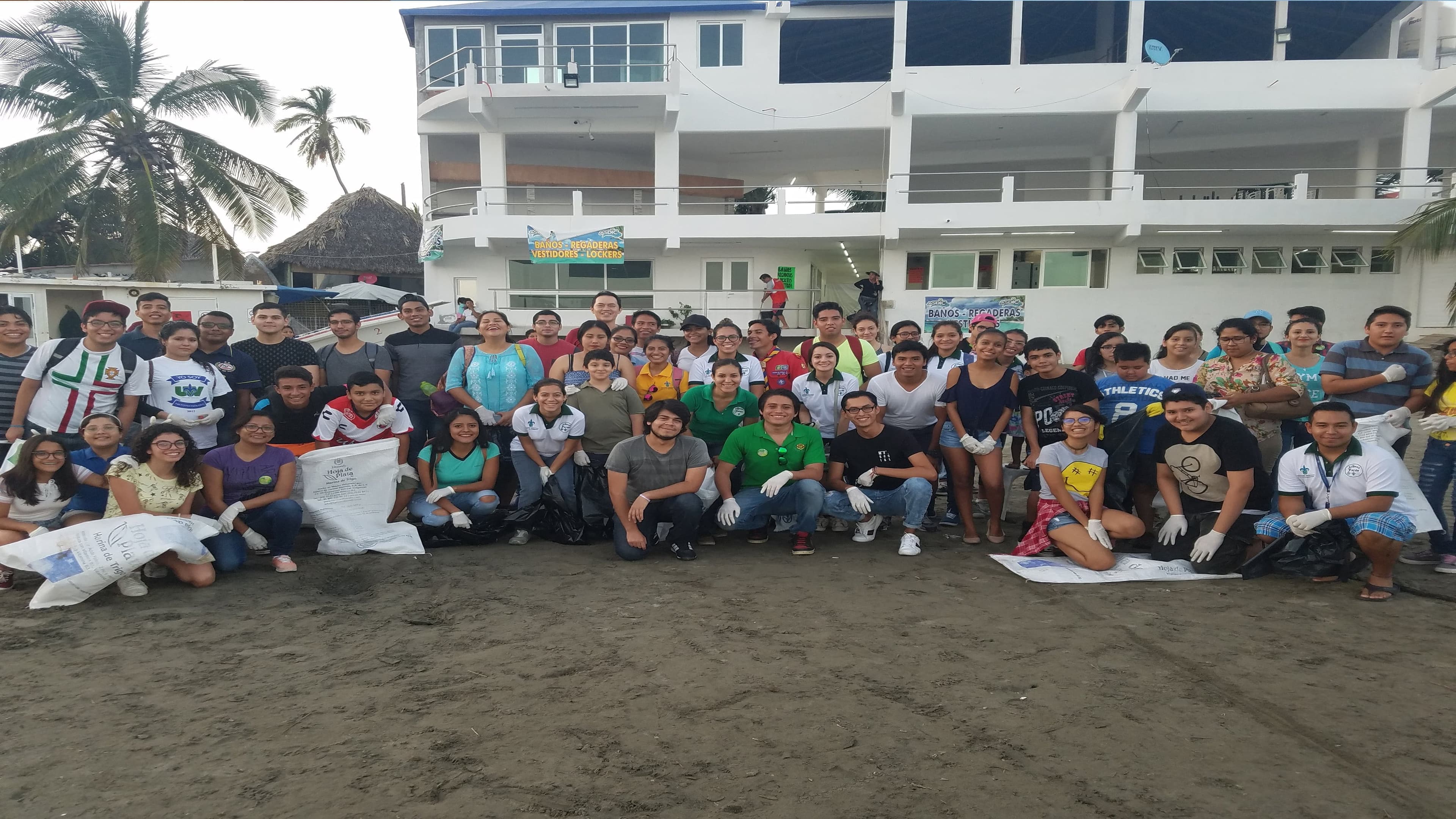 Limpia de playa Veracruz