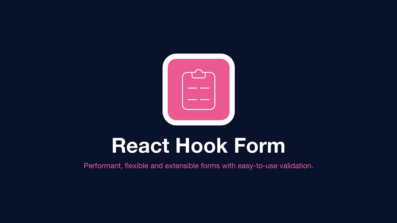 React Hooks Form